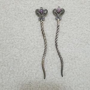 3 for $25: Silver Hair Sticks